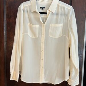 Talbots silk top